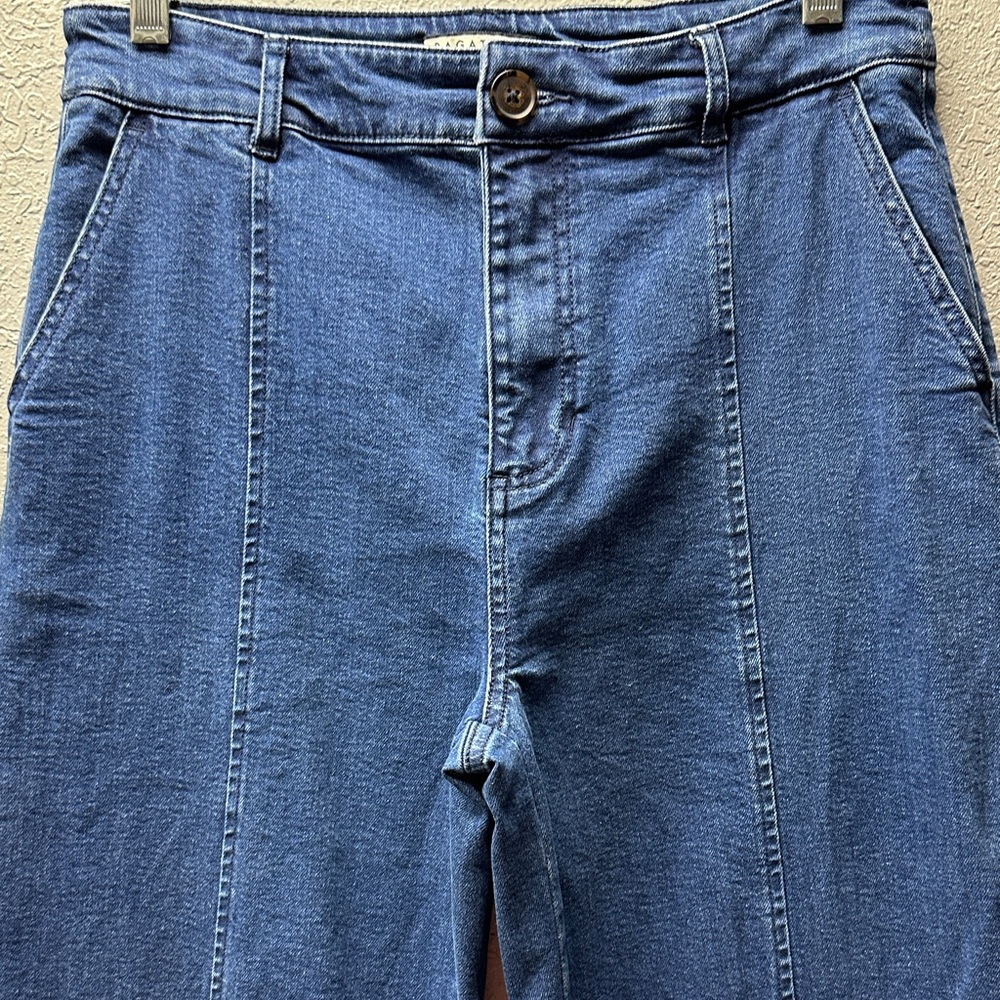 Bagatelle Wide Leg High Waist Denim Jeans 8 29 - Picture 3 of 10